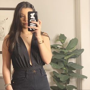 missguided vneck bodysuit